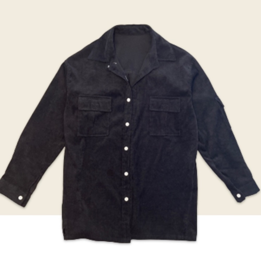 Oversized Button Up